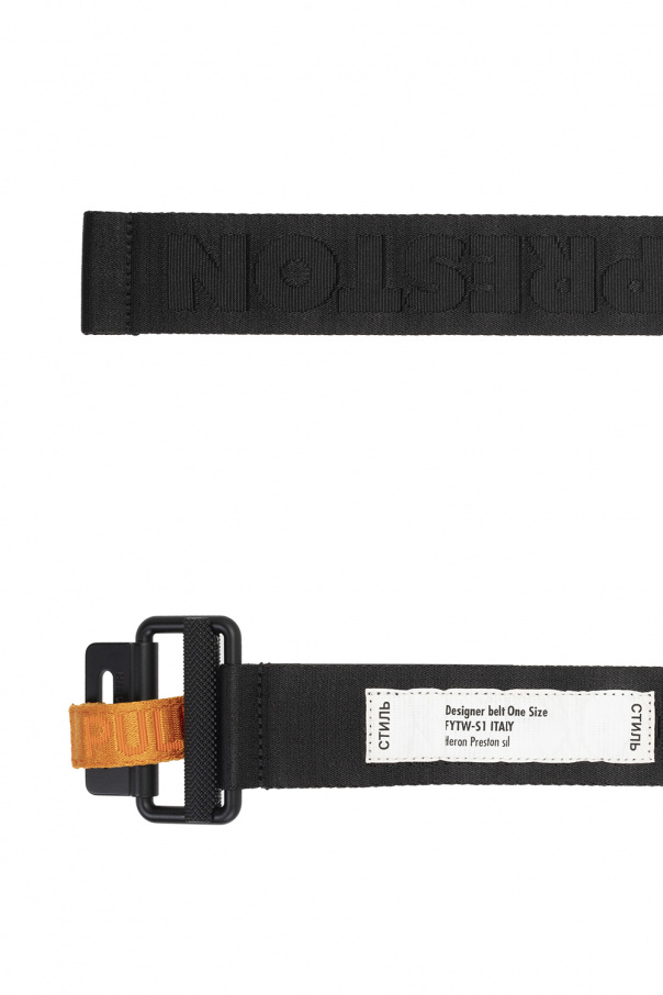 Belt with logo Heron Preston - SchaferandweinerShops NZ